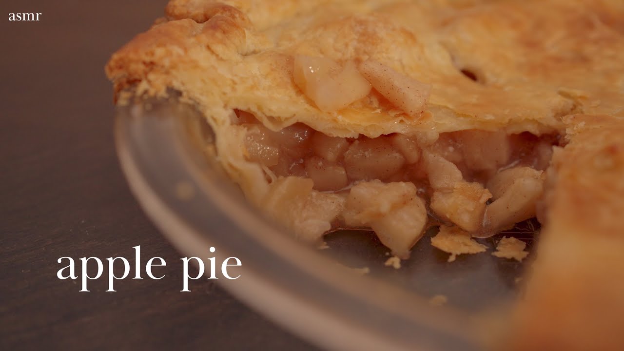 [asmr] How to Make Apple Pie || Robert Wu