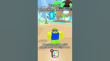 Day 1 Checking Mailbox in Pet Simulator 99 #Roblox​​​​​​​​​​​​​​​​​​​​​​ #PetSimulator99