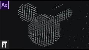 Scribble Logo Reveal Animation in After Effects - After Effects Tutorial - No Third Party Plugins