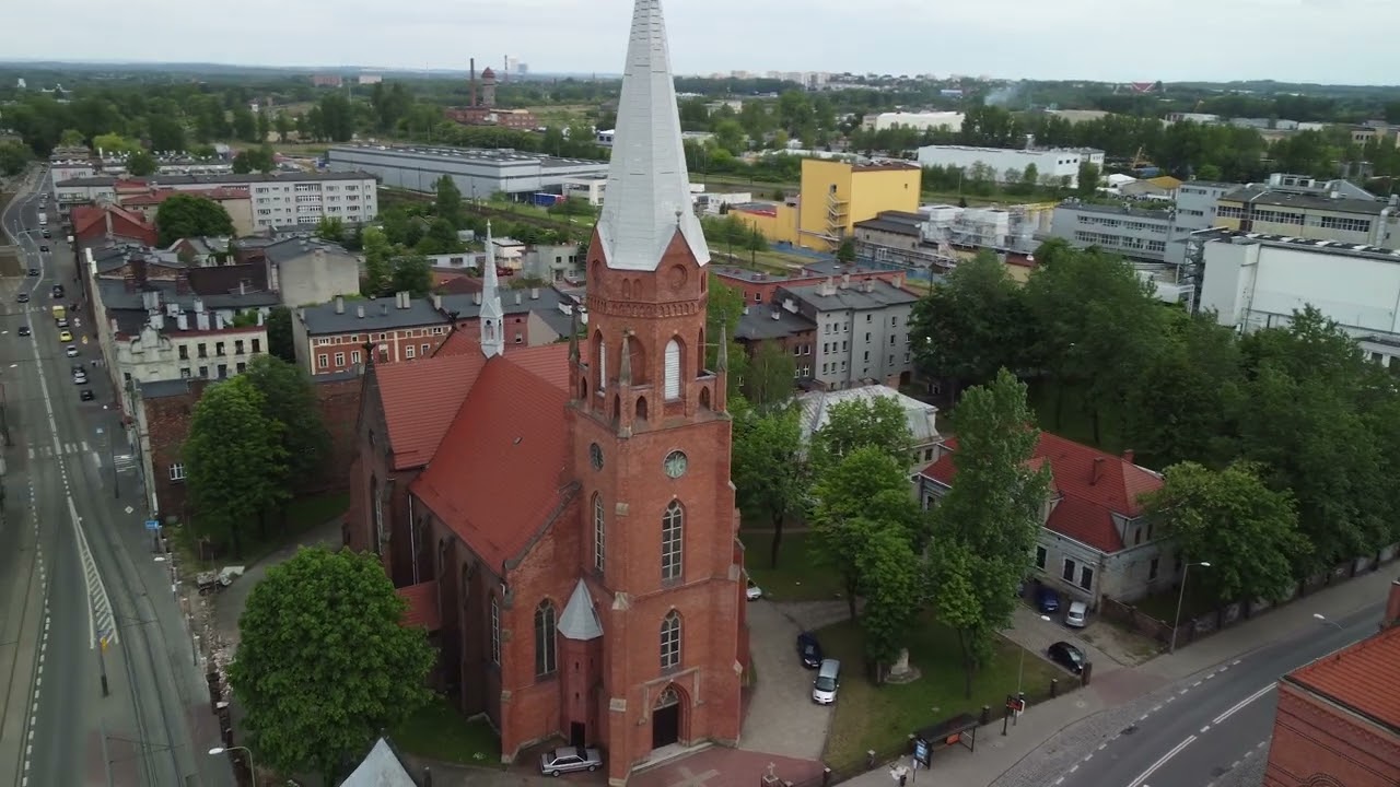 Szopienice z lotu ptaka, maj 2022, Dji mini 2 , 4K