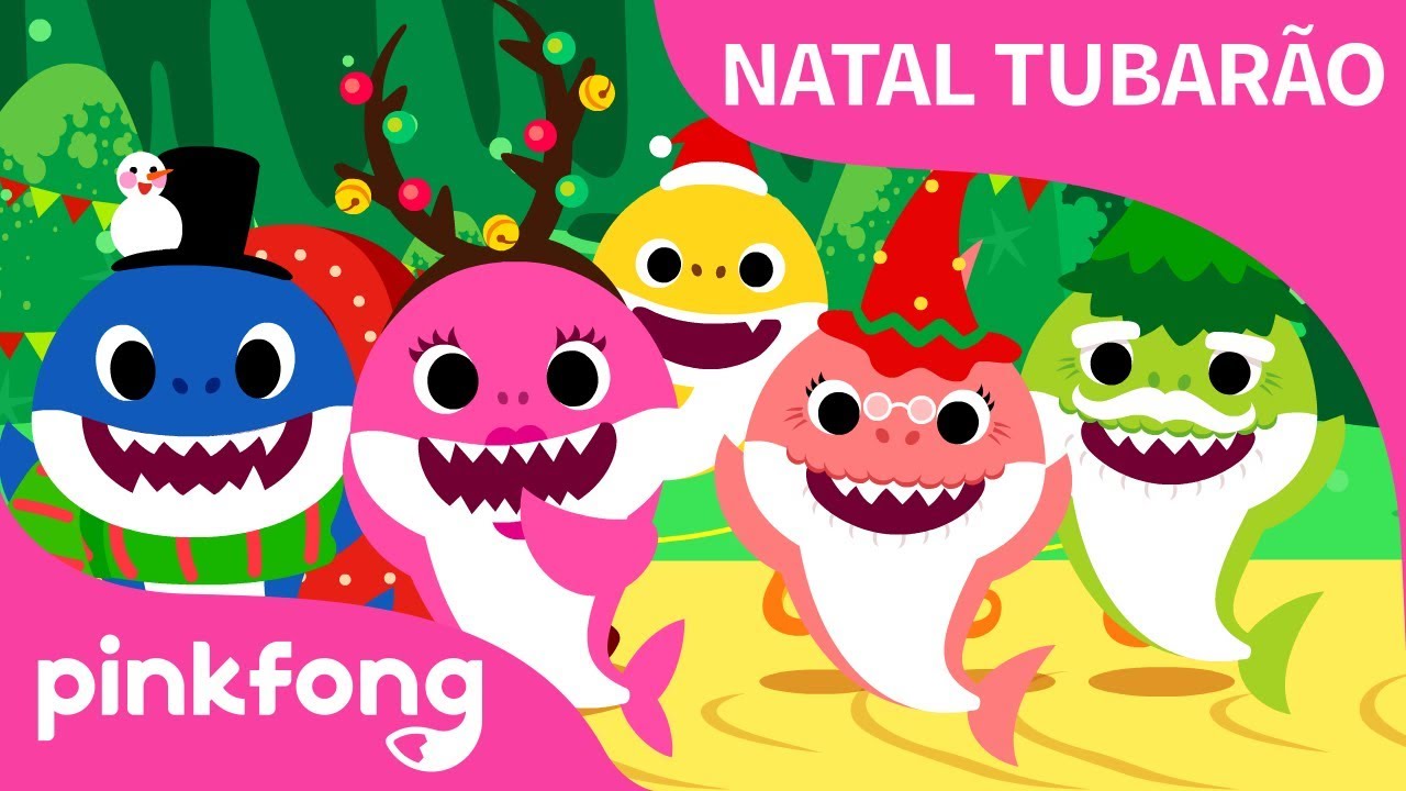 [Português] Natal Tubarão | Canções de Natal | @Pinkfong, Bebê Tubarão! Canções para Crianças