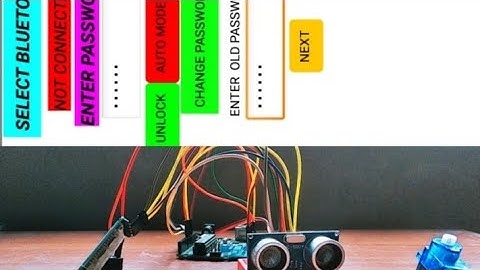 SMART LOCKING DOOR WITH PASSWORD LOCKING SYSTEM AND SELF  OPERATING SYSTEM IN AUTOMATIC MODE