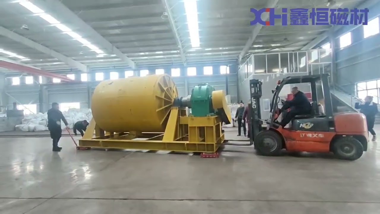 3T servo direct driven ball mill installation