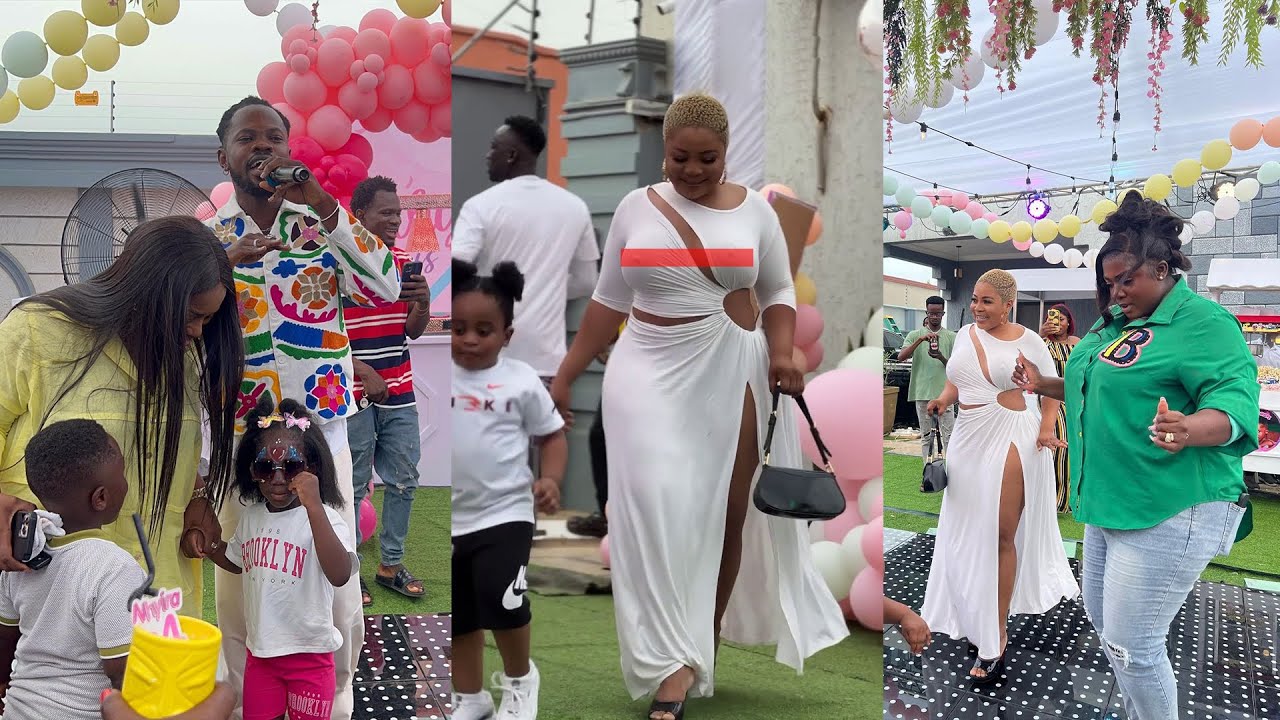 Most Expensive Birthday Party for Tracey Boakye Daughter and Ghana Celebs trendingnews ghana 