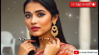 Saree Odyssey 70S Glamour Meets Aegean Beauty Fashion Lookbook In 4K