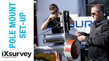 Pole Mount Set-up // iXblue // Marine Survey Specialists