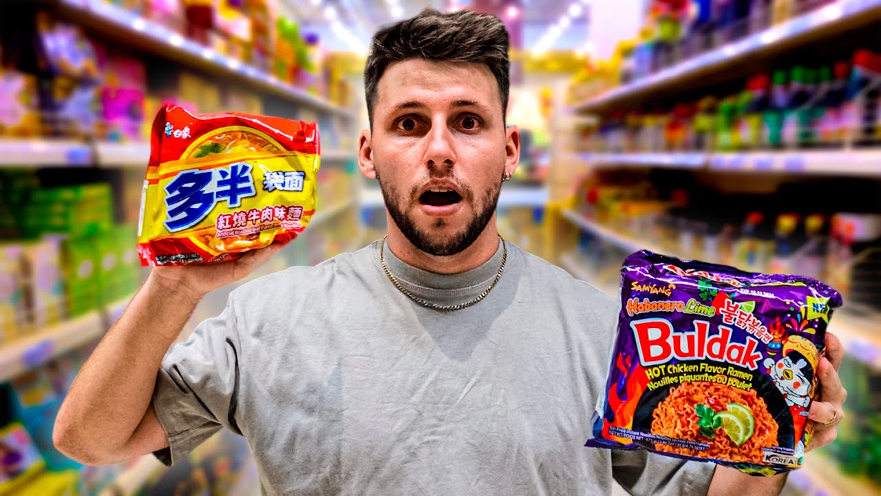 Probando Comida Rara de Supermercados Asiáticos 🍱