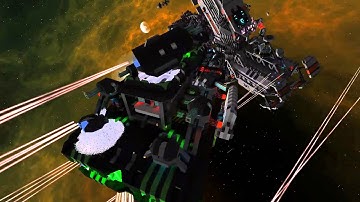 StarMade: Role-Play Battle, Pirate Station Assault - SHORT RE-EDIT