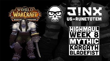 Mythic Kargath Bladefist Shadow Priest PoV (1-22-15)