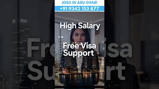 Job Openings in Dubai | FREE Food & Accommodation | Chennai | +91 9342 153 877 | Recruitment Agency