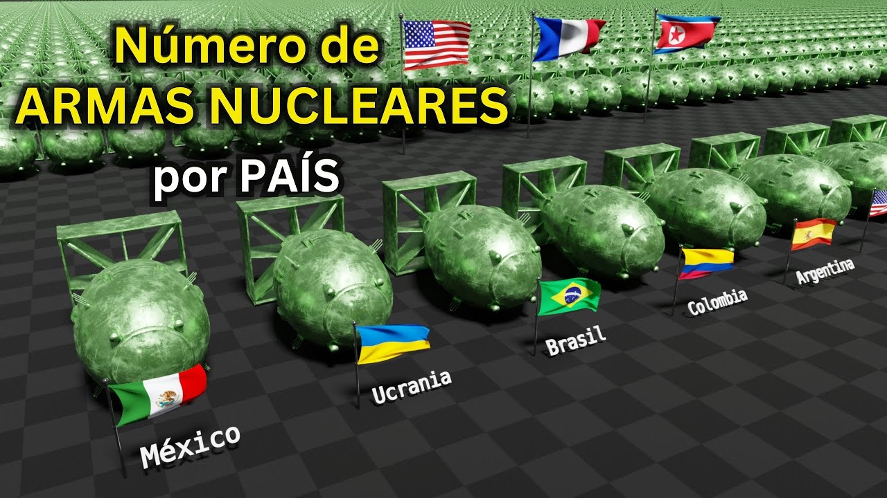 Armas nucleares por país ¿Cuántas hay en el mundo - YouTube