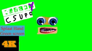 Klasky Csupo Green Screen Hand And Splaat 4K