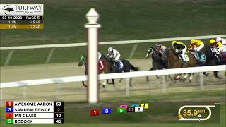 RACE 5 PROGRAM 3 18 2023