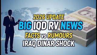 Big IQD Update: Iraq Dinar RV Facts vs Online Rumours! 🏦 💰 RV News 2026
