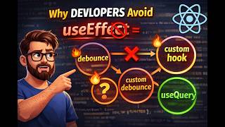 Why useEffect is create bug , use useQuery || #react #coding #ai #programming