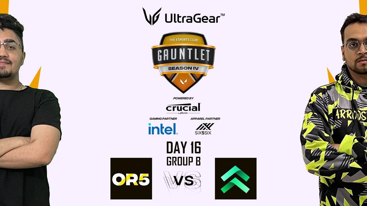 ORGLESS 5 IND VS TEAM ARROW PAK TEC GAUNTLET SEASON 4 GROUP B 