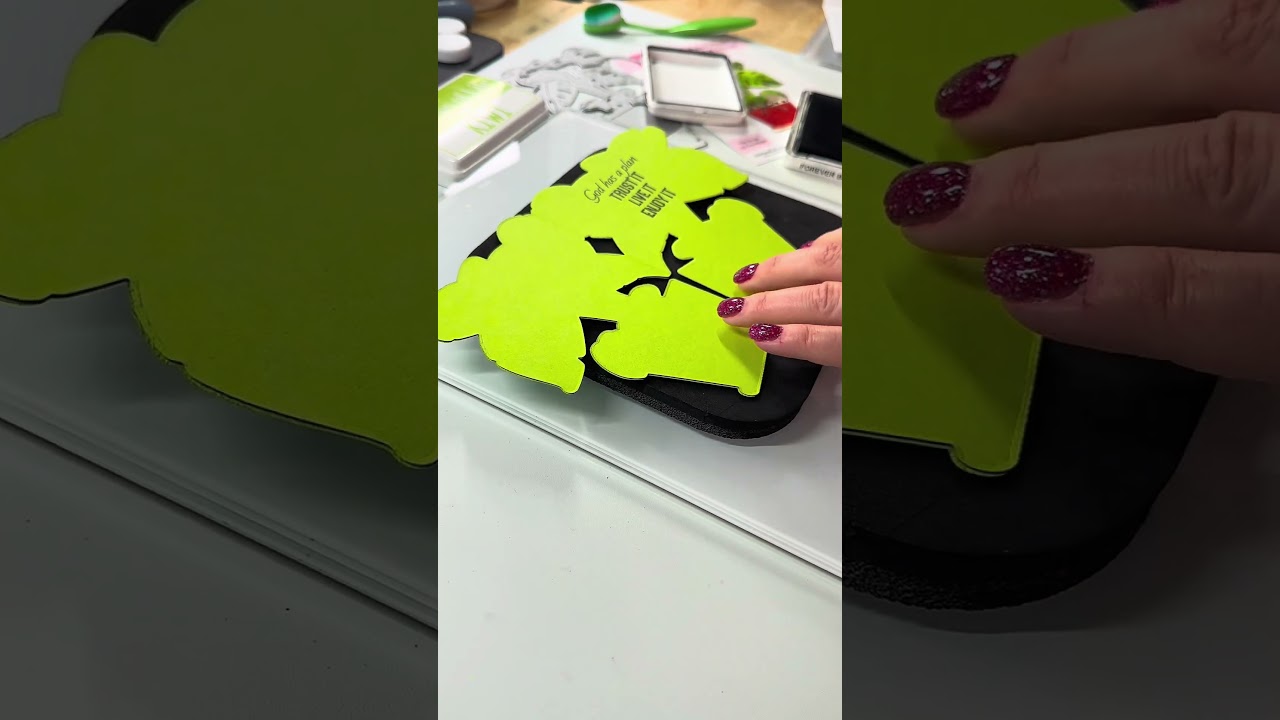 The Stamps of Life March Fold-it Club: Potted Plant Fold-it Dies & Stencils