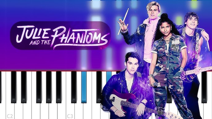 JULIE and the PHANTOMS 🎹🎵 - WAKE UP - PIANO TUTORIAL FACIL 