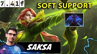 Saksa Windranger Soft Support - Dota 2 Patch 7.41f pro Player Full Gameplay screenshot 2