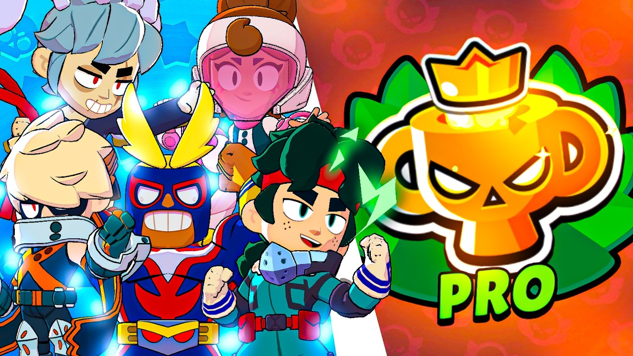 SUBINDO PARA o PRO com AS NOVAS SKINS do HERO ACADEMY!