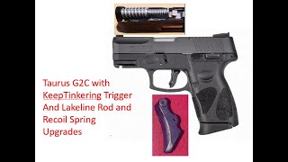 Taurus G2C Keep Tinkering Trigger and Lakeline LLC Recoil Spring Installed