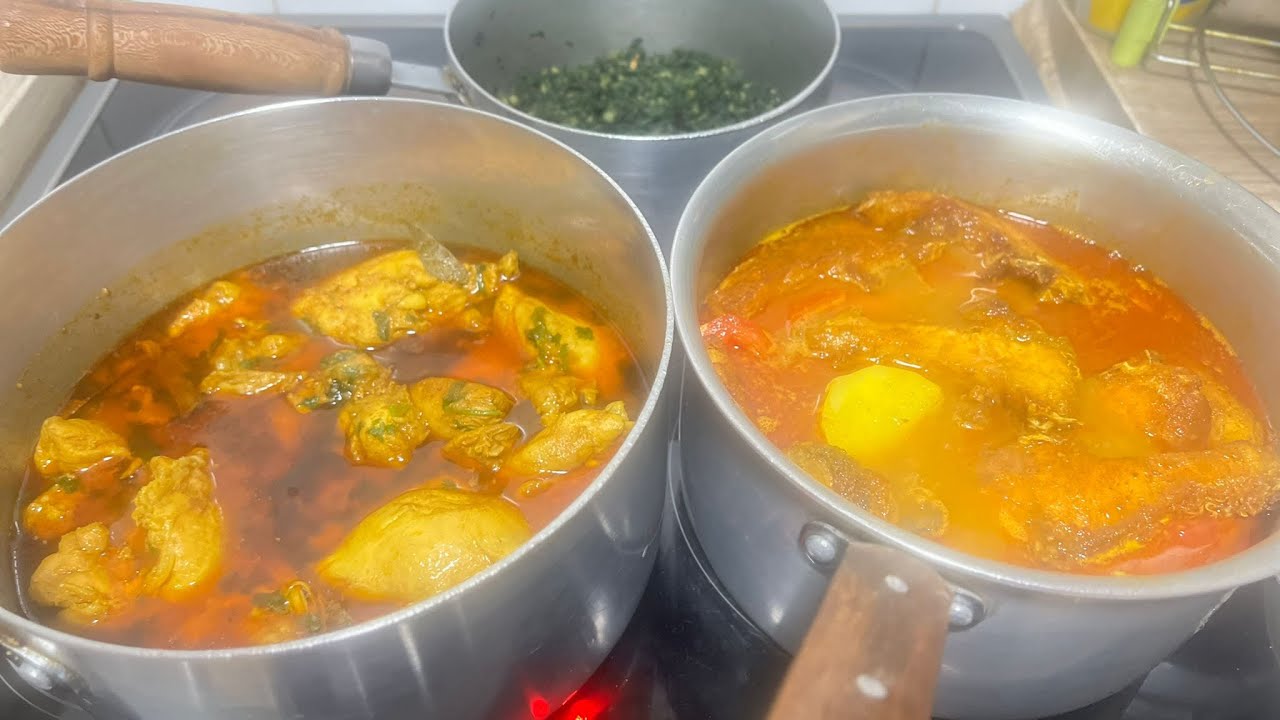 Lao Shaag|Chicken Thighs Bhuna|Rohu Maas & Aloo