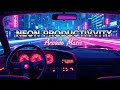 Neon Productivity – Work Focus Arcade Music for Flow &amp; Output