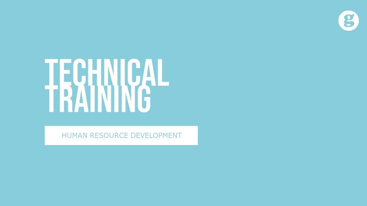 Technical Training - YouTube