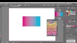 How to make Pantone Gradient in Adobe Illustrator