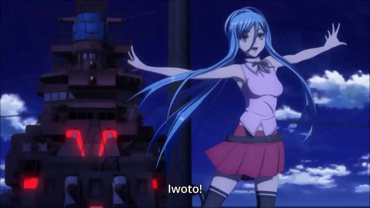 Arpeggio of Blue Steel - Takao going to Iwoto