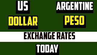 ARS to USD US DOLLAR TO ARGENTINE PESO EXCHANGE RATES TODAY 05 JUNE 2025