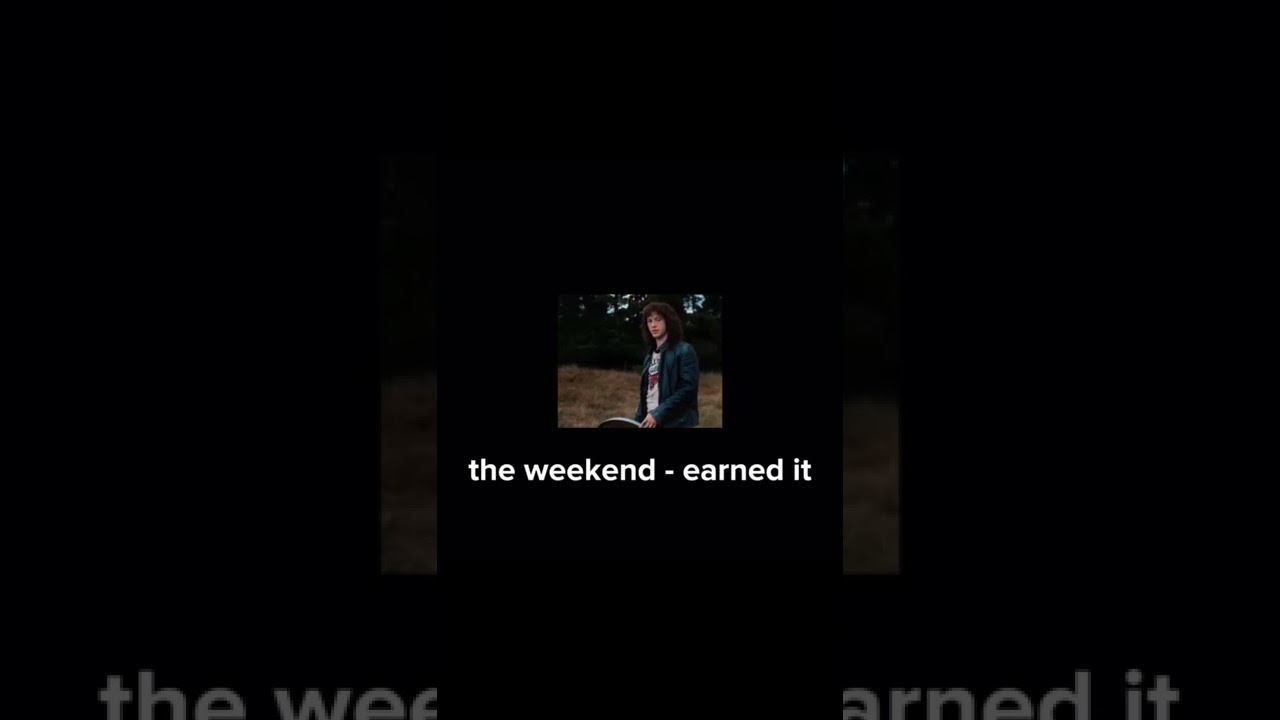 the weekend - earned it - YouTube