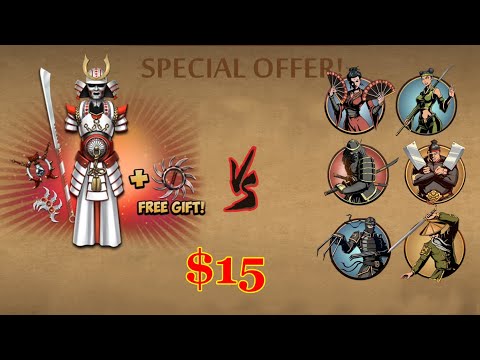 Shadow Fight 2 || NEW SET $15 「iOS/Android Gameplay」