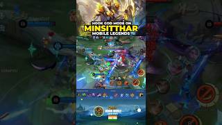 🇮🇳The Minsitthar Hook On Fire Mode🔥#mobilelegends #mlbb #minsittharmobilelegend #combo #minsitthar