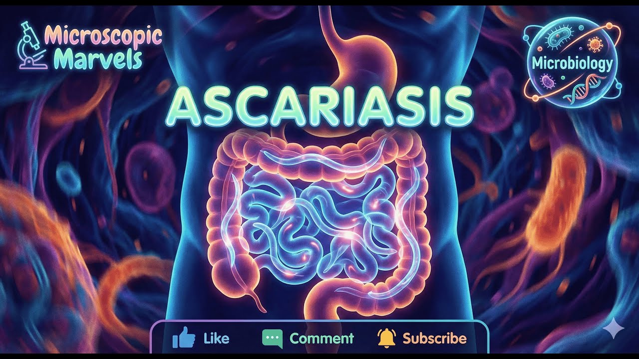 Ascaris lumbricoides | Microbiology | Microscopic Marvels
