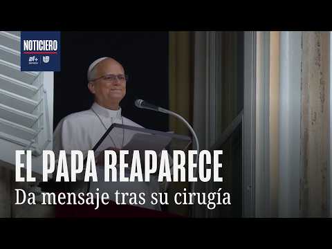 Pope Leo XIV thanks the faithful for their prayers after lung cancer surgery
