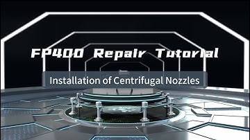TopxGun Repair Tutorial | FP400 Centrifugal Nozzles Installation