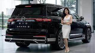 2026 BYD SHARK-8 SUV Unveiled | Next-Gen Tech, Power \u0026 Tesla-Level Innovation
