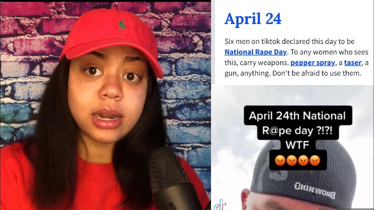 TODAY IS NATIONAL R*PE DAY APRIL 24th Tik Tok Trend goes VIRAL. YouTube