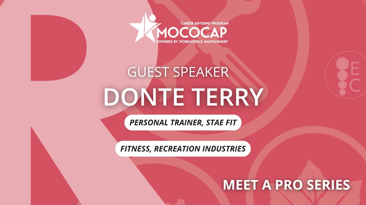 Meet A Pro: Donte Terry (Personal Trainer, Stae Fit)
