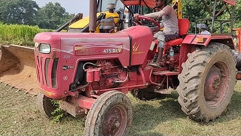 New Jcb 3dx Backhoe Machine Loading Red Mud in Mahindra 475 Di Tractor | Jcb Gcp | Jcb Tractor
