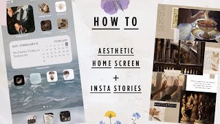aesthetic phone screen + insta stories // how to screenshot 4