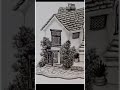 pencil drawing sketch home drawing // #shorts // #sketch //