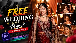 FREE Wedding Highlight Project for Premiere Pro | Latest Wedding Template 2026
