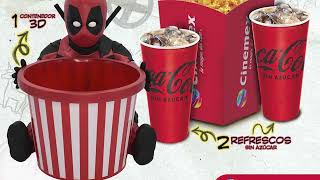 Combo Deadpool & Wolverine Cinemex