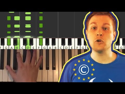 Robocopyright - Article 13 Song (Piano Tutorial Lesson)