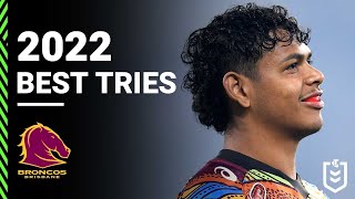 The best NRL tries from the Brisbane Broncos | 2022