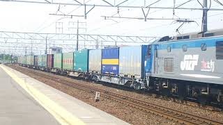 2018/5/12 貨物列車1050レ EF210-151号機(新)牽引 満載編成!!