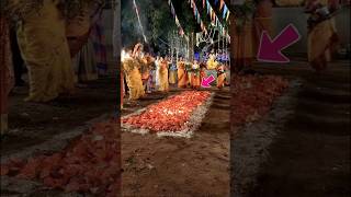 Miracle of Fire Walking Devotion #shortsvideo