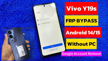 VIVO Y19S FRP BYPASS ANDROID 14/15 | SETTING NOT OPEN | | Google Account Remove | Without Pc 2025